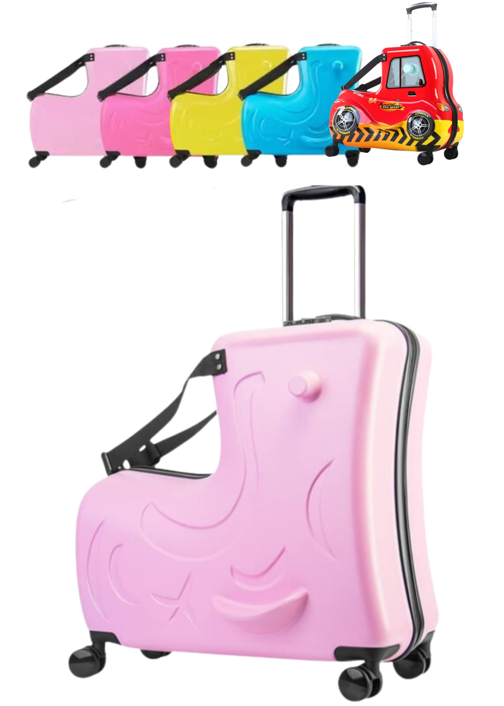 美品 子供が乗れるキャリーケース キッズトラベルキャリーケース キッズトラベルクラシック|大容量65L!定番クラシック 子どもが
