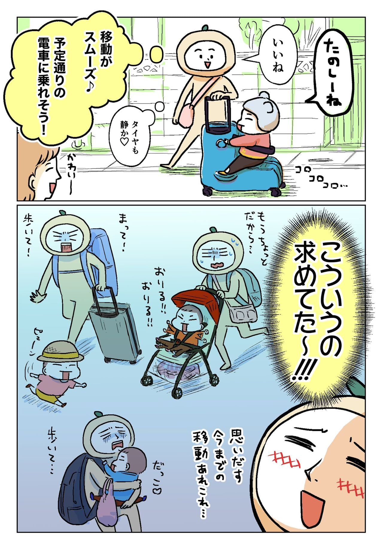 ［アウトレット品］キッズトラベルキャリー クラシック Mサイズ