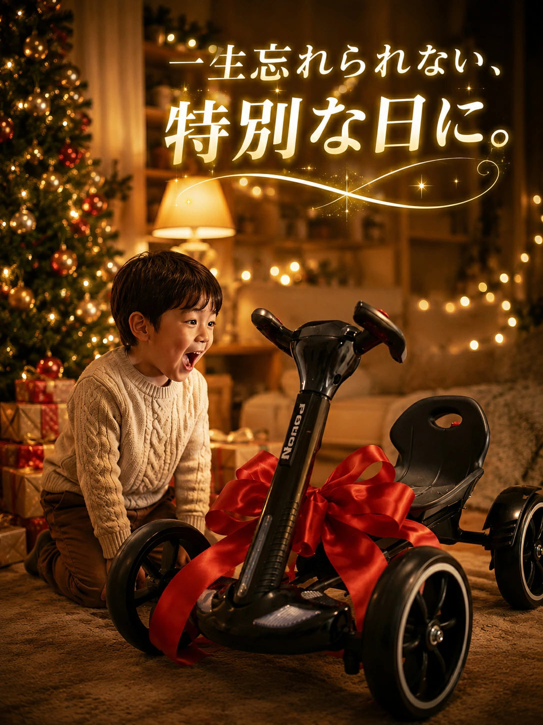 乗れるおもちゃ電動キッズカー